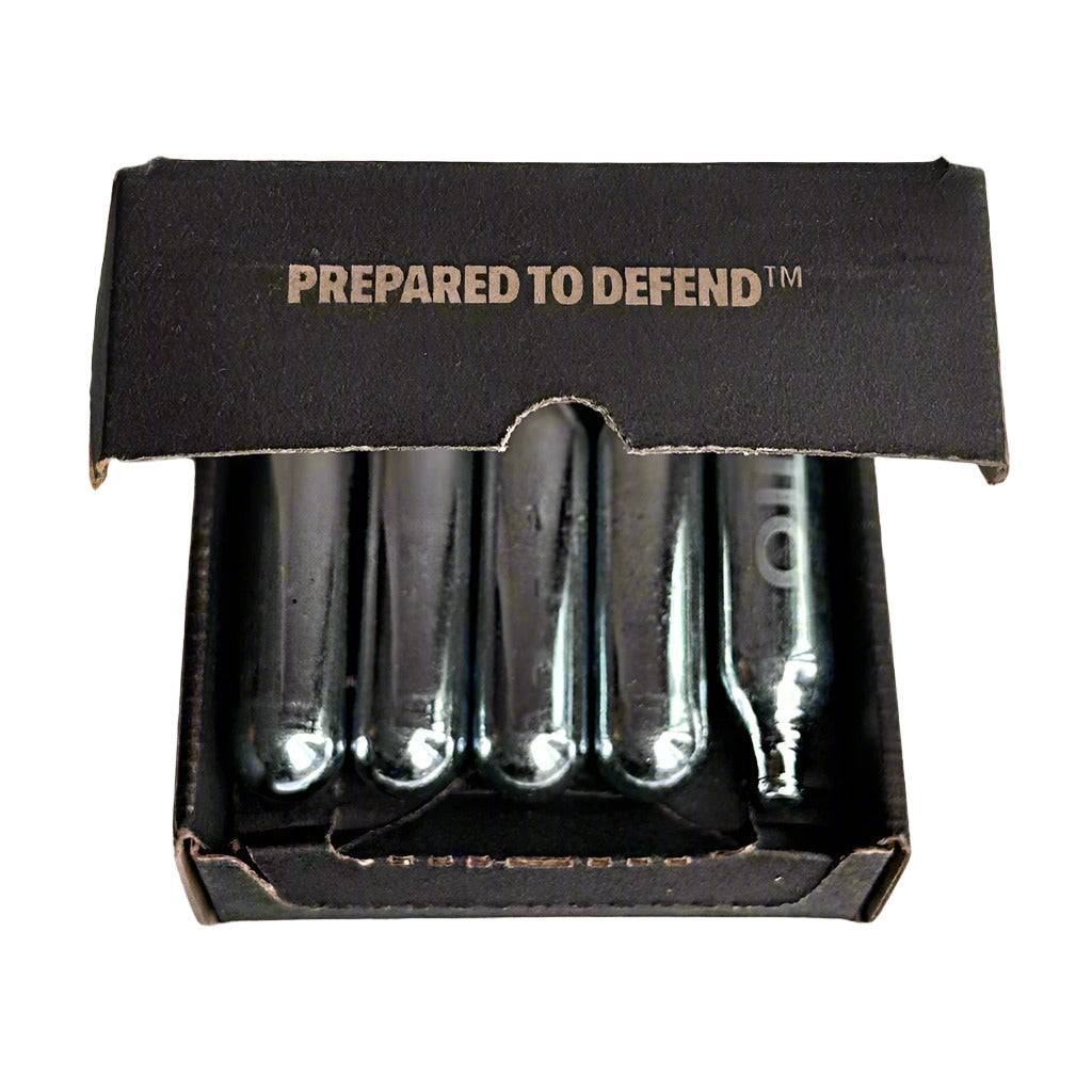 BYRNA 12 GRAM CO2 CARTRIDGES + OILER CARTRIDGE (10 COUNT) – LE/TCR